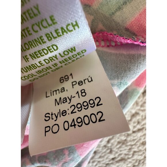 Lilly Pulitzer NWOT Size XS Pink Elephant Sleeveless Top - Picture 10 of 12